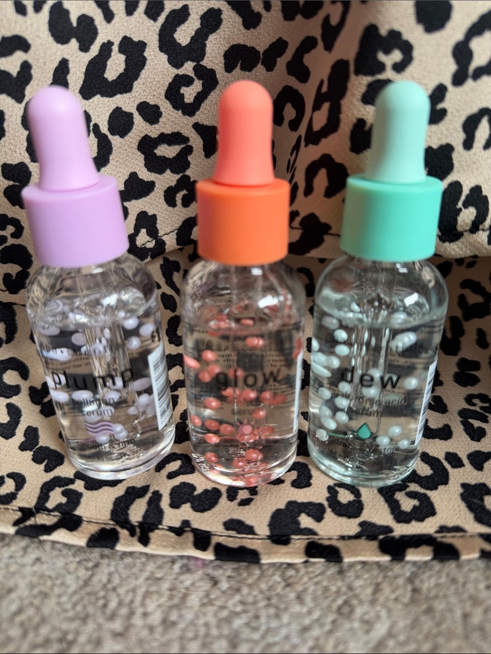 NWOT Spa Scentials 3pc Skin Serum Set